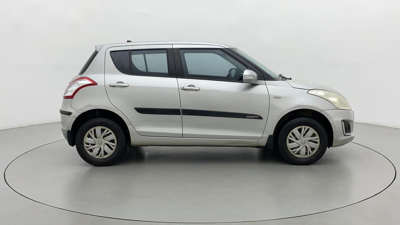 2014 Maruti Swift VXI, Petrol, Manual, 1,01,955 km, Right Side View