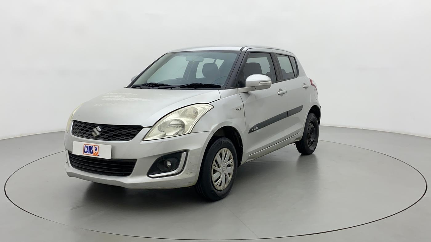 2014 Maruti Swift VXI, Petrol, Manual, 1,01,955 km, Left Front Diagonal