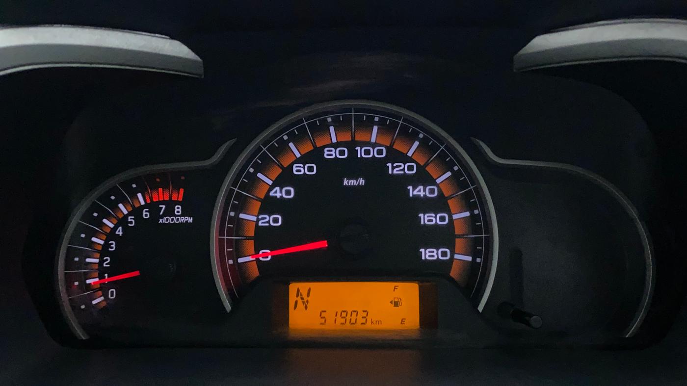 2018 Maruti Alto K10 VXI AMT, Petrol, Automatic, 51,943 km, Odometer Image