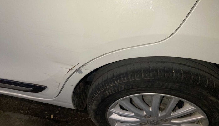 2018 Maruti Dzire ZXI AMT, Petrol, Automatic, 44,007 km, Left quarter panel - Slightly dented