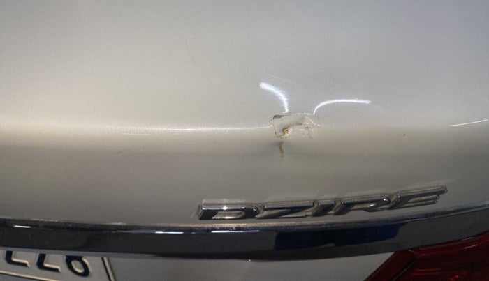 2018 Maruti Dzire ZXI AMT, Petrol, Automatic, 44,007 km, Dicky (Boot door) - Slightly dented