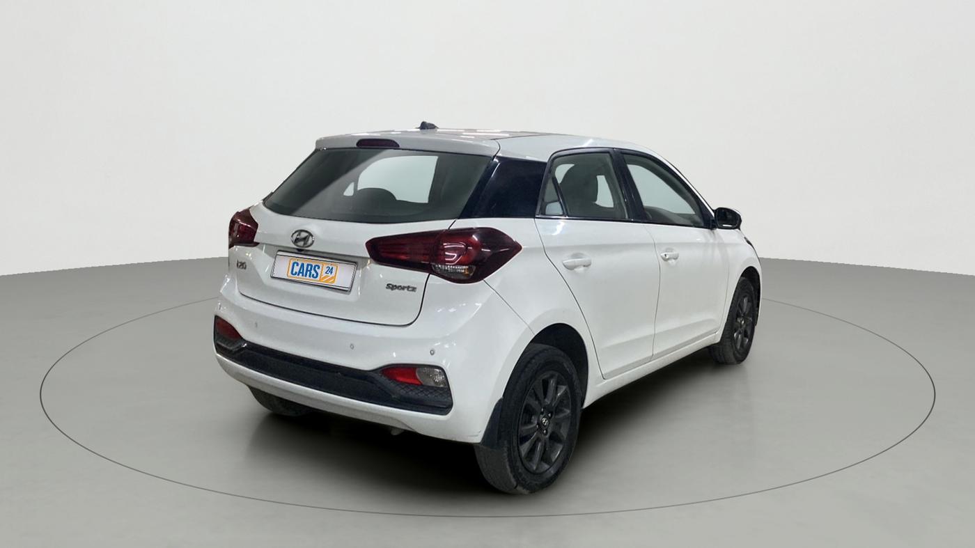 2019 Hyundai Elite i20 SPORTZ PLUS 1.4 CRDI, Diesel, Manual, 71,230 km, Right Back Diagonal