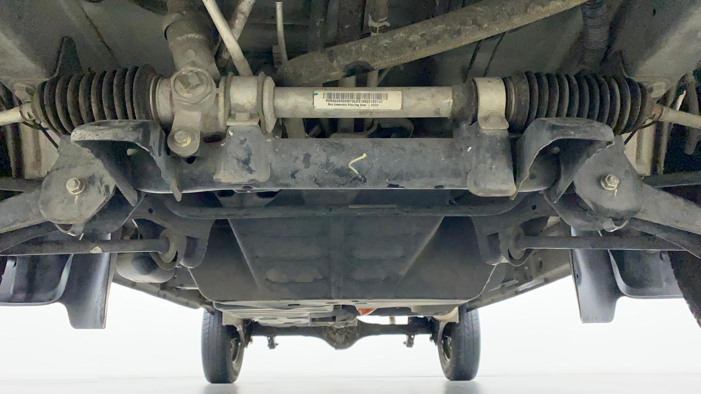 2021 Maruti Eeco 5 STR WITH A/C+HTR, Petrol, Manual, 23,601 km, Front Underbody