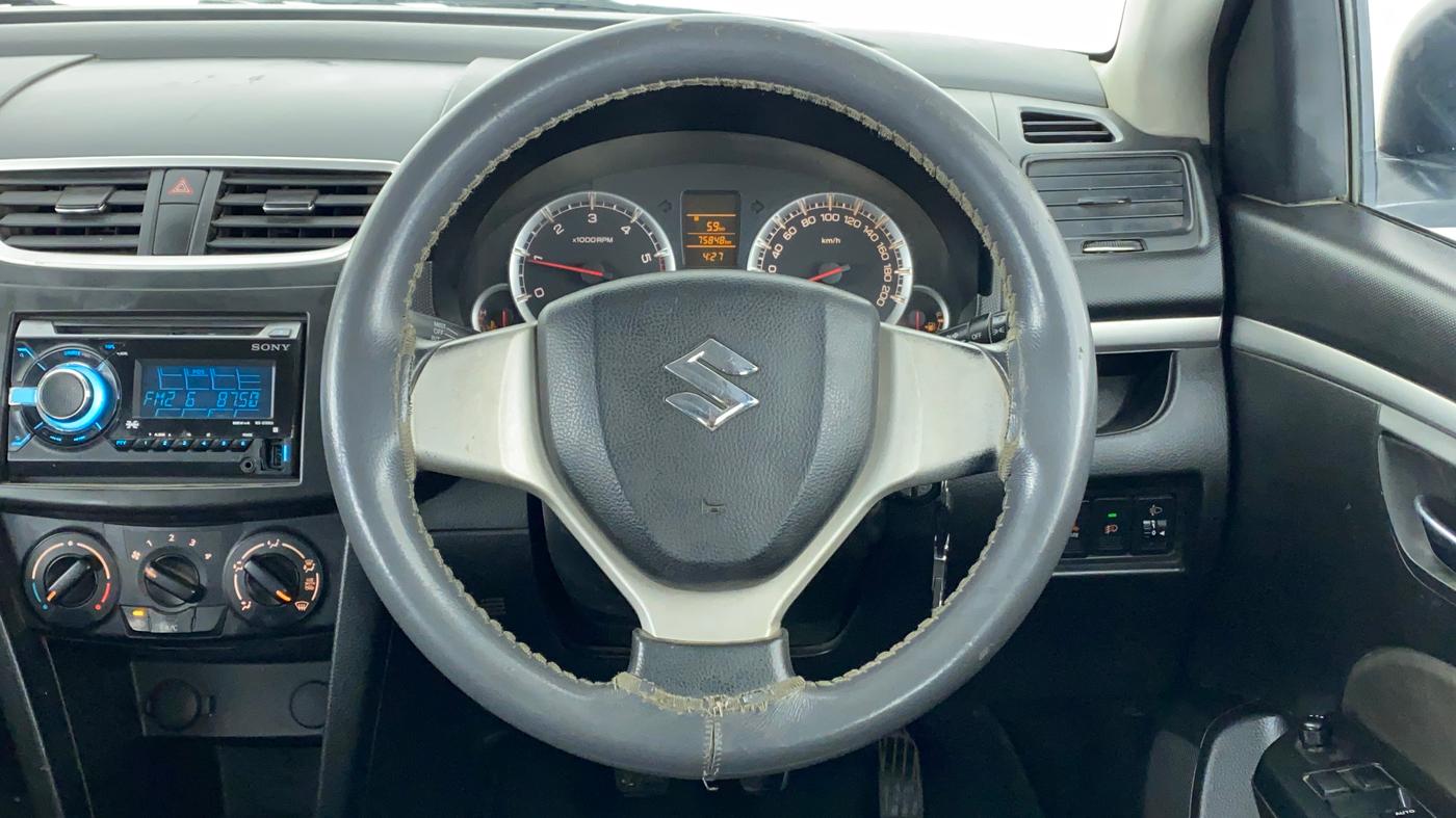 2014 Maruti Swift VDI, Diesel, Manual, 75,848 km, Steering Wheel Close Up