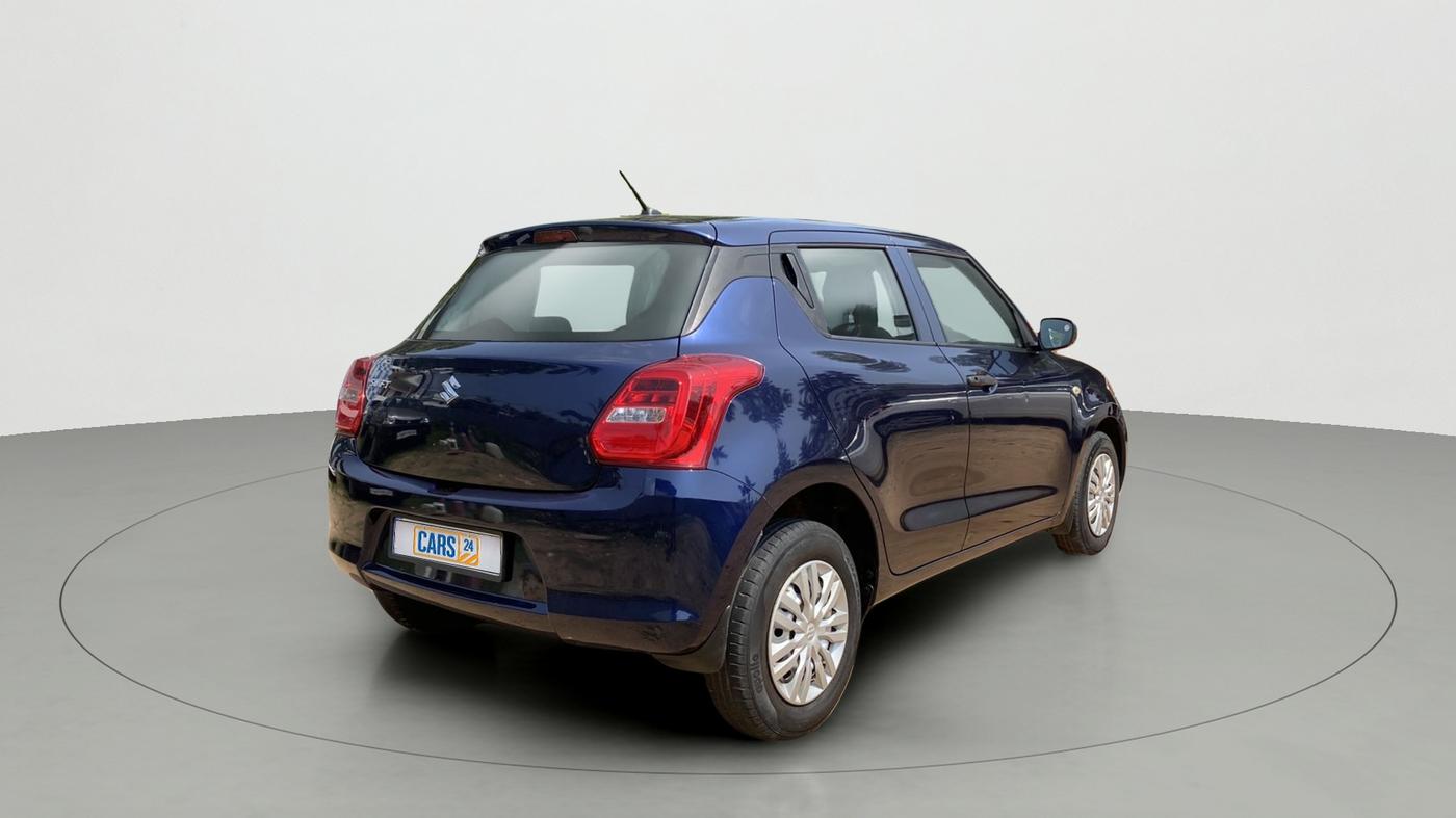 2018 Maruti Swift LXI, Petrol, Manual, 81,856 km, Right Back Diagonal