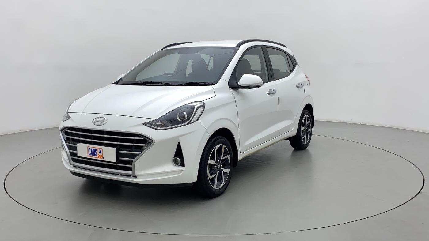 2022 Hyundai GRAND I10 NIOS ASTA AMT 1.2 KAPPA VTVT, Petrol, Automatic, 11,403 km, Left Front Diagonal