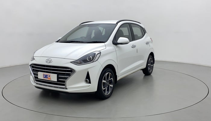 2022 Hyundai GRAND I10 NIOS ASTA AMT 1.2 KAPPA VTVT, Petrol, Automatic, 11,403 km, Left Front Diagonal