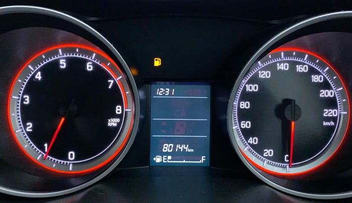2020 Maruti Swift VXI, Petrol, Manual, 80,144 km, Odometer Image