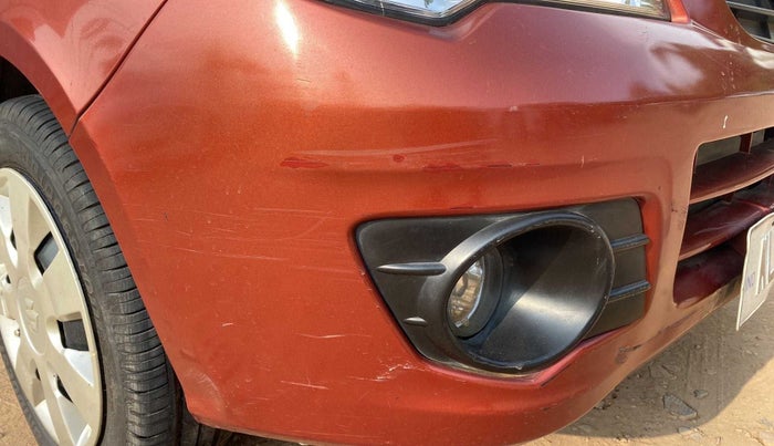 2012 Maruti Alto K10 VXI, Petrol, Manual, 42,619 km, Front bumper - Minor scratches