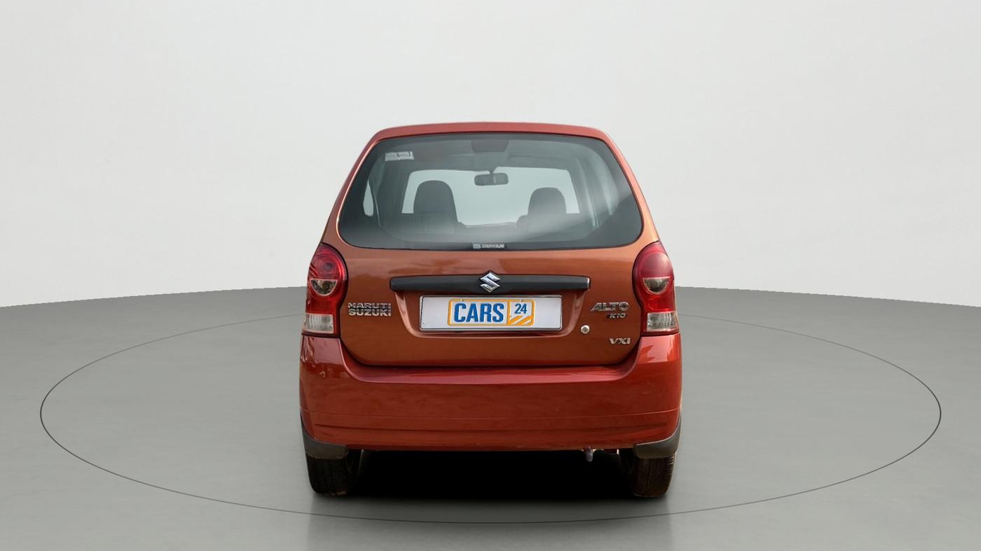 2012 Maruti Alto K10 VXI, Petrol, Manual, 42,619 km, Back/Rear