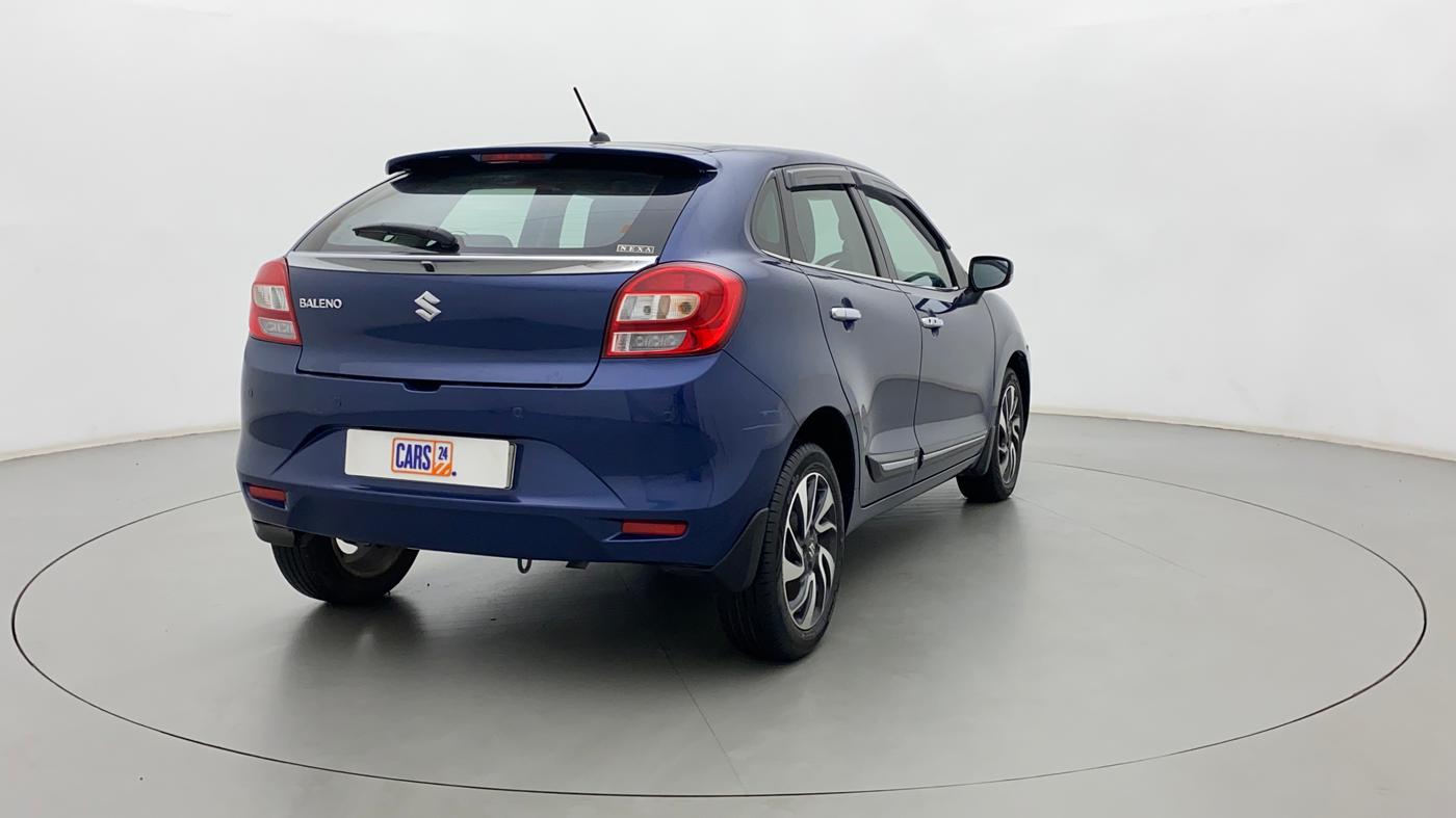 2020 Maruti Baleno ALPHA CVT PETROL 1.2, Petrol, Automatic, 37,911 km, Right Back Diagonal