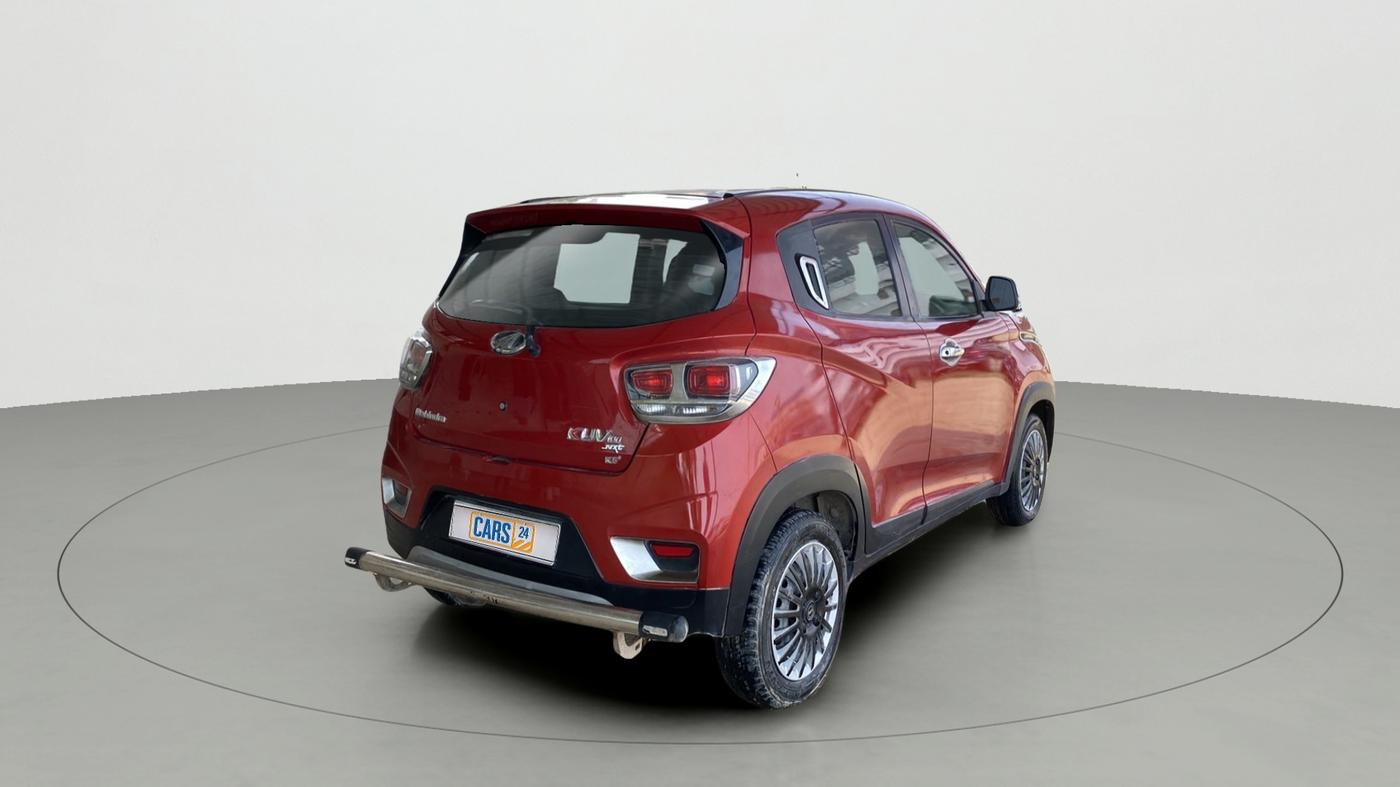 2018 Mahindra KUV 100 NXT K6+ P 6 STR, Petrol, Manual, 28,547 km, Right Back Diagonal
