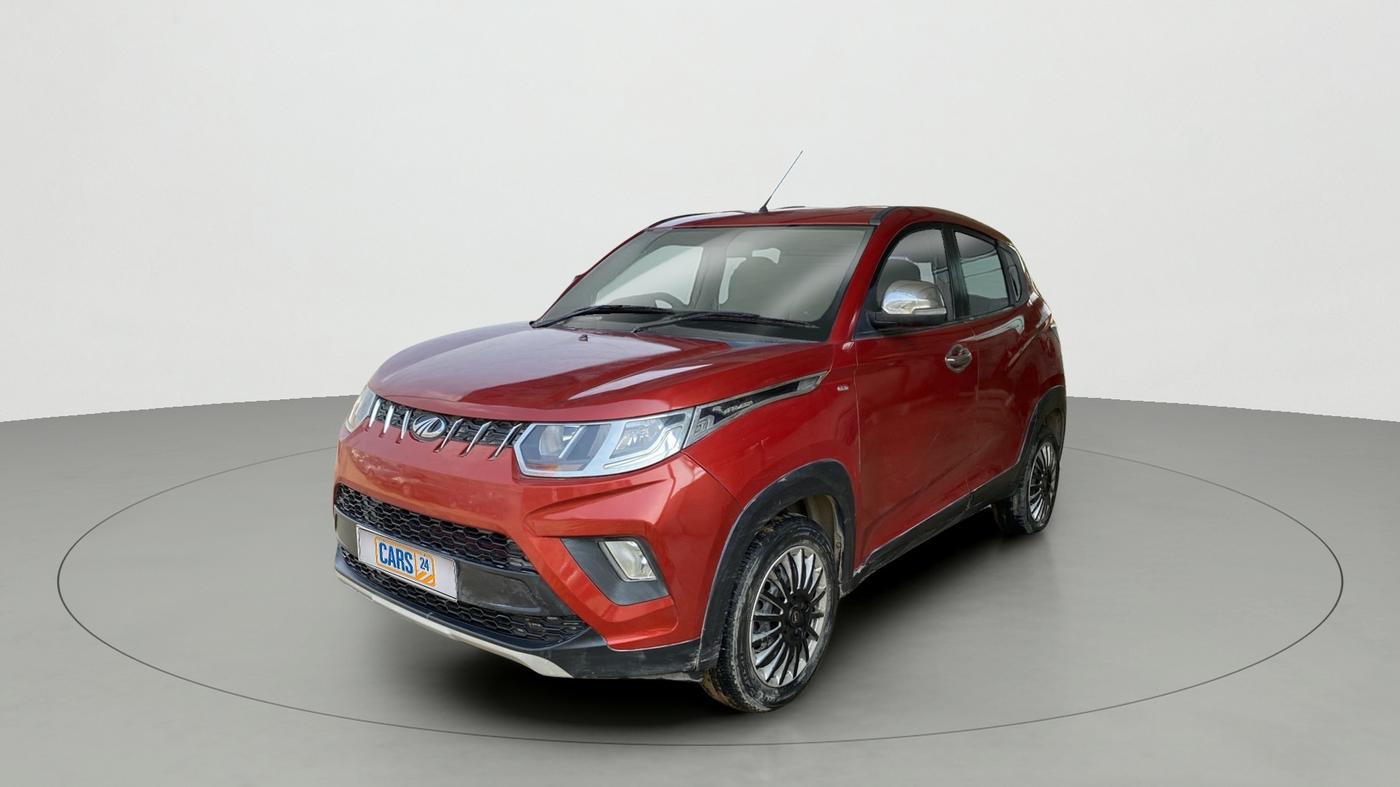 2018 Mahindra KUV 100 NXT K6+ P 6 STR, Petrol, Manual, 28,547 km, Left Front Diagonal