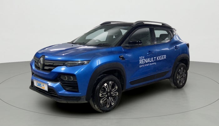 2021 Renault Kiger RXZ TURBO MT DUAL TONE, Petrol, Manual, 11,875 km, Left Front Diagonal