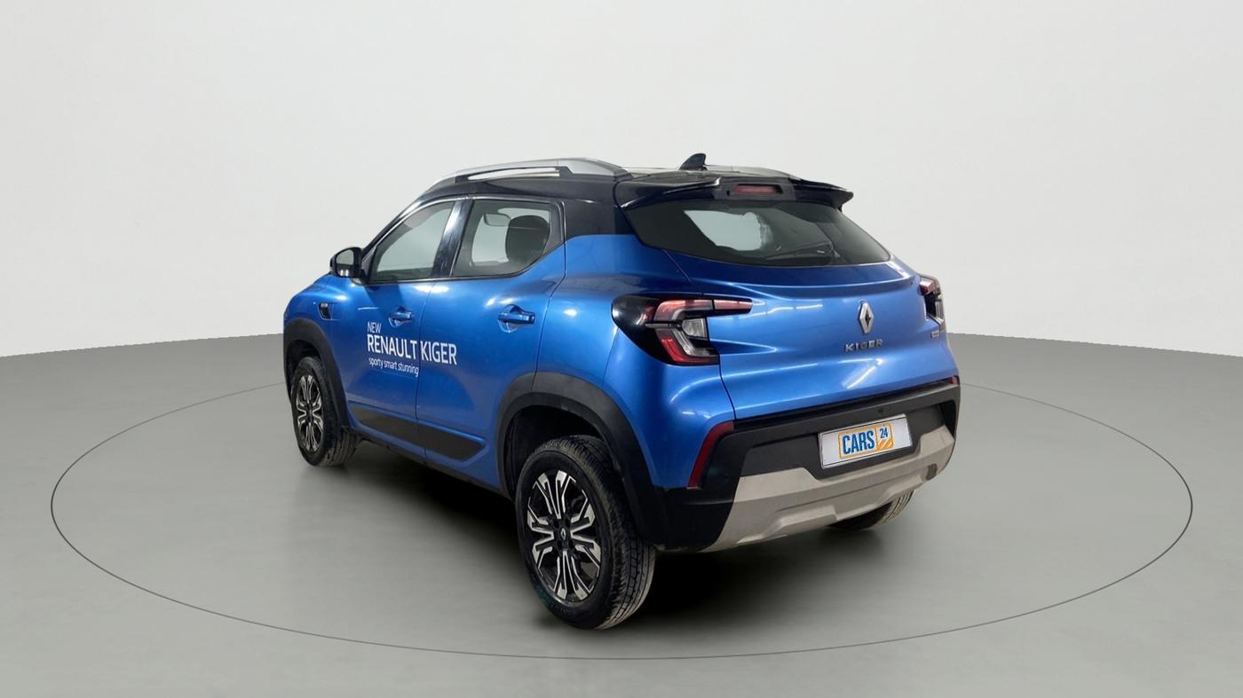 2021 Renault Kiger RXZ TURBO MT DUAL TONE, Petrol, Manual, 11,875 km, Left Back Diagonal