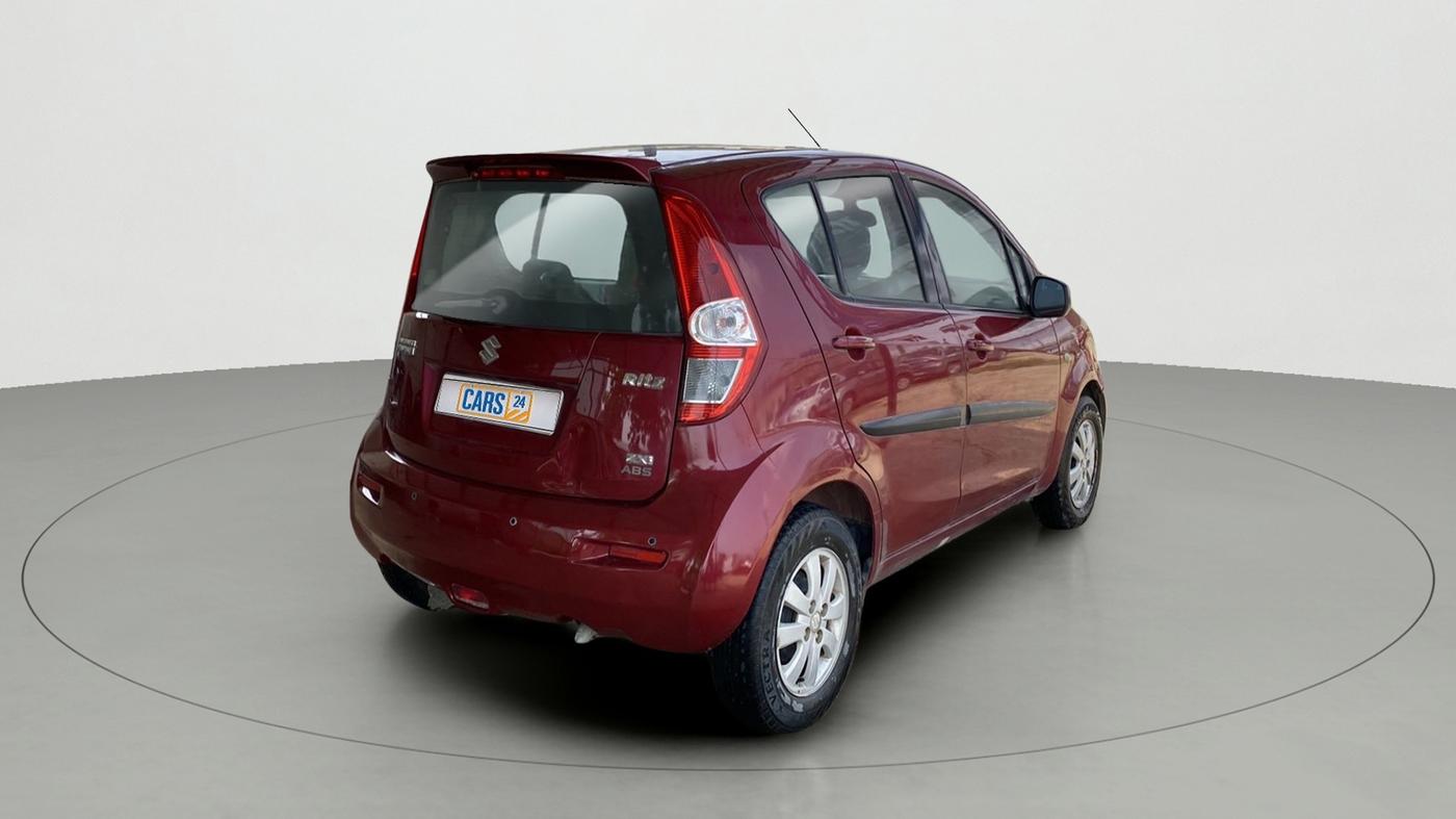 2012 Maruti Ritz ZXI, Petrol, Manual, 27,275 km, Right Back Diagonal
