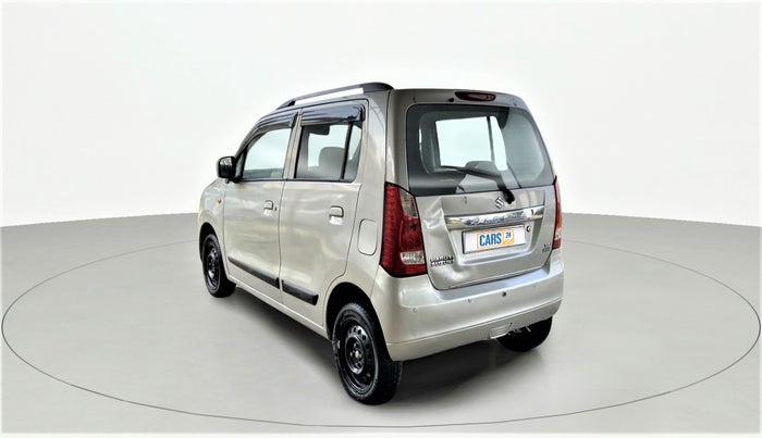 2018 Maruti Wagon R 1.0 VXI AMT, Petrol, Automatic, 8,985 km, Left Back Diagonal
