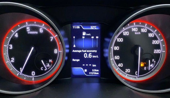 2021 Maruti Swift ZXI PLUS, Petrol, Manual, 17,399 km, Odometer Image