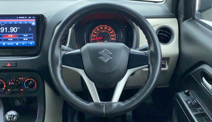 2019 Maruti New Wagon-R VXI 1.0, Petrol, Manual, 28,461 km, Steering Wheel Close Up