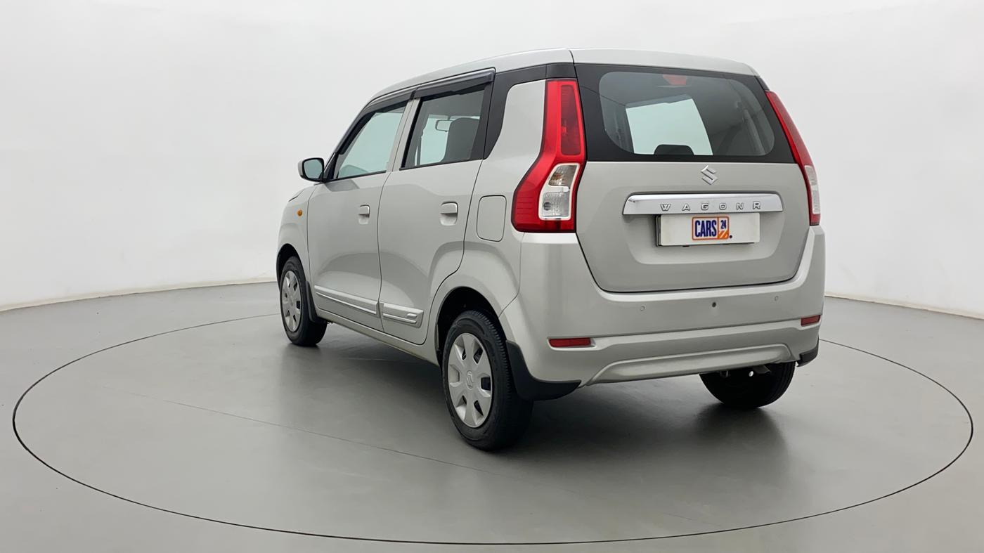 2019 Maruti New Wagon-R VXI 1.0, Petrol, Manual, 28,461 km, Left Back Diagonal