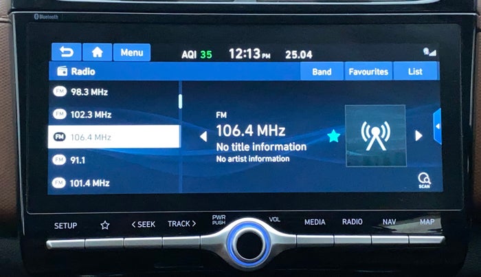2022 Hyundai ALCAZAR PLATINUM 1.5 MT 7STR, Diesel, Manual, 21,920 km, Infotainment System