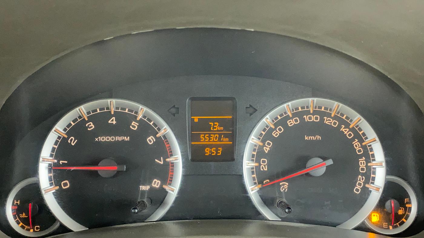 2016 Maruti Ertiga VXI ABS, Petrol, Manual, 55,492 km, Odometer Image