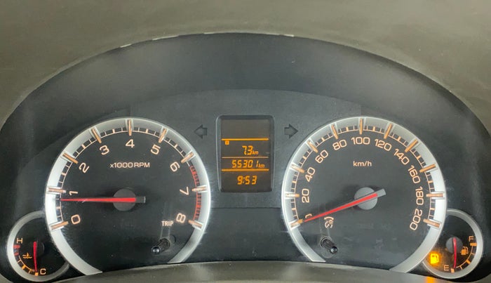 2016 Maruti Ertiga VXI ABS, Petrol, Manual, 55,492 km, Odometer Image
