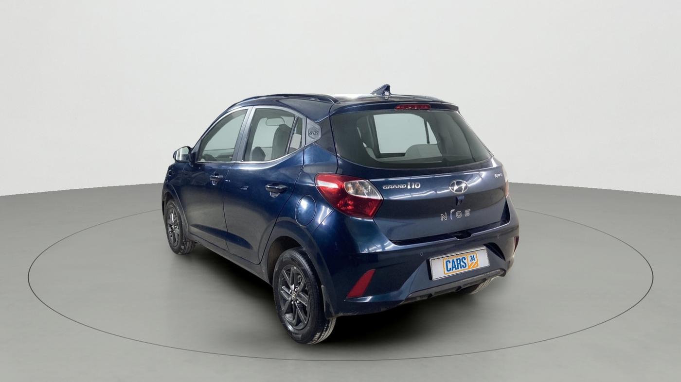 2020 Hyundai GRAND I10 NIOS SPORTZ 1.2 KAPPA VTVT, Petrol, Manual, 50,262 km, Left Back Diagonal