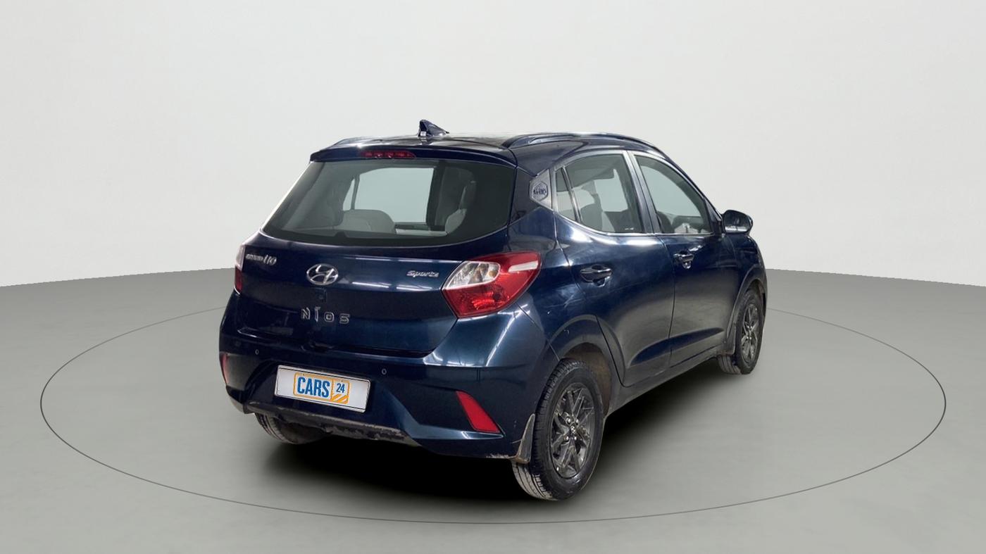 2020 Hyundai GRAND I10 NIOS SPORTZ 1.2 KAPPA VTVT, Petrol, Manual, 50,262 km, Right Back Diagonal