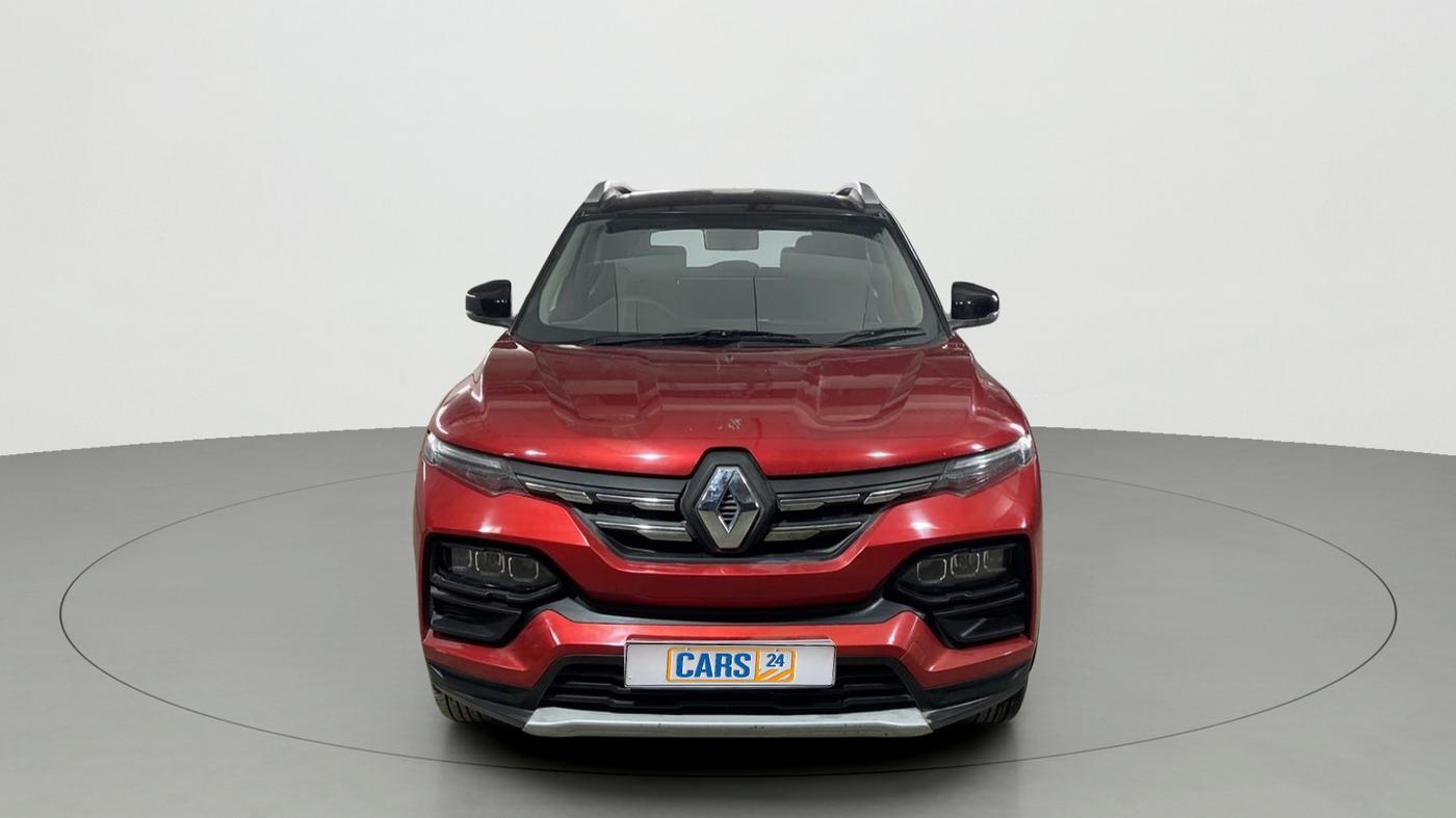 2022 Renault Kiger RXZ TURBO CVT DUAL TONE, Petrol, Automatic, 2,153 km, Front