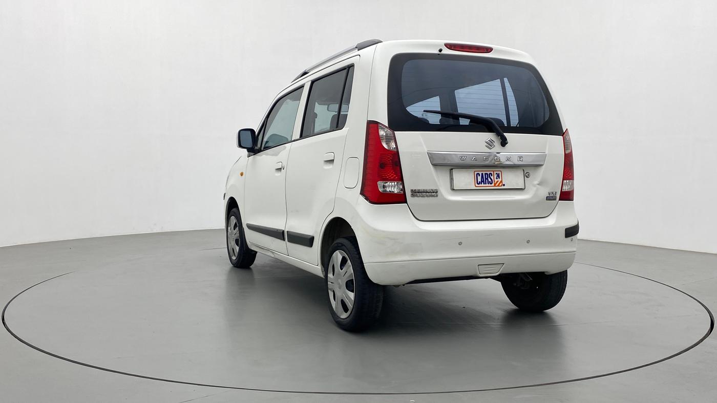 2018 Maruti Wagon R 1.0 VXI AMT, Petrol, Automatic, 39,068 km, Left Back Diagonal