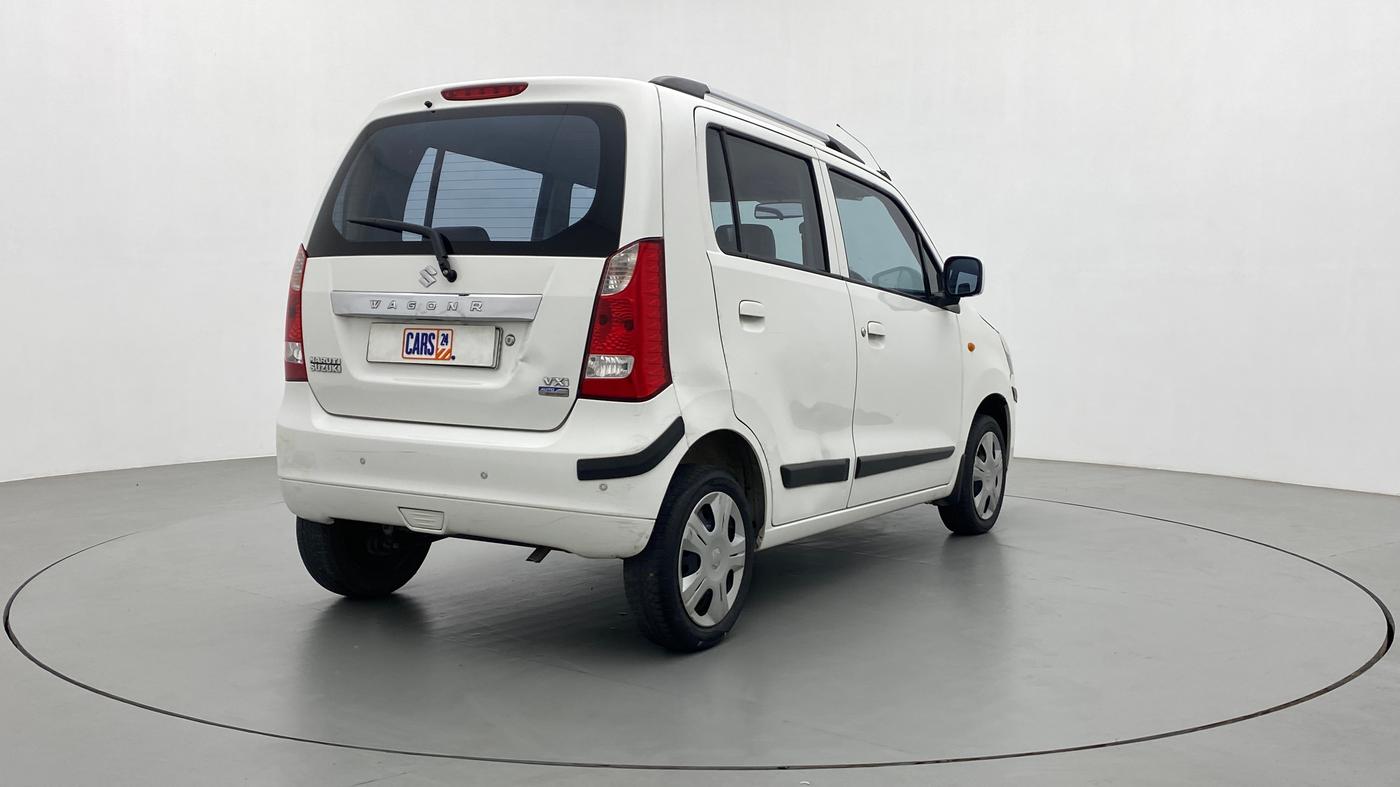 2018 Maruti Wagon R 1.0 VXI AMT, Petrol, Automatic, 39,068 km, Right Back Diagonal
