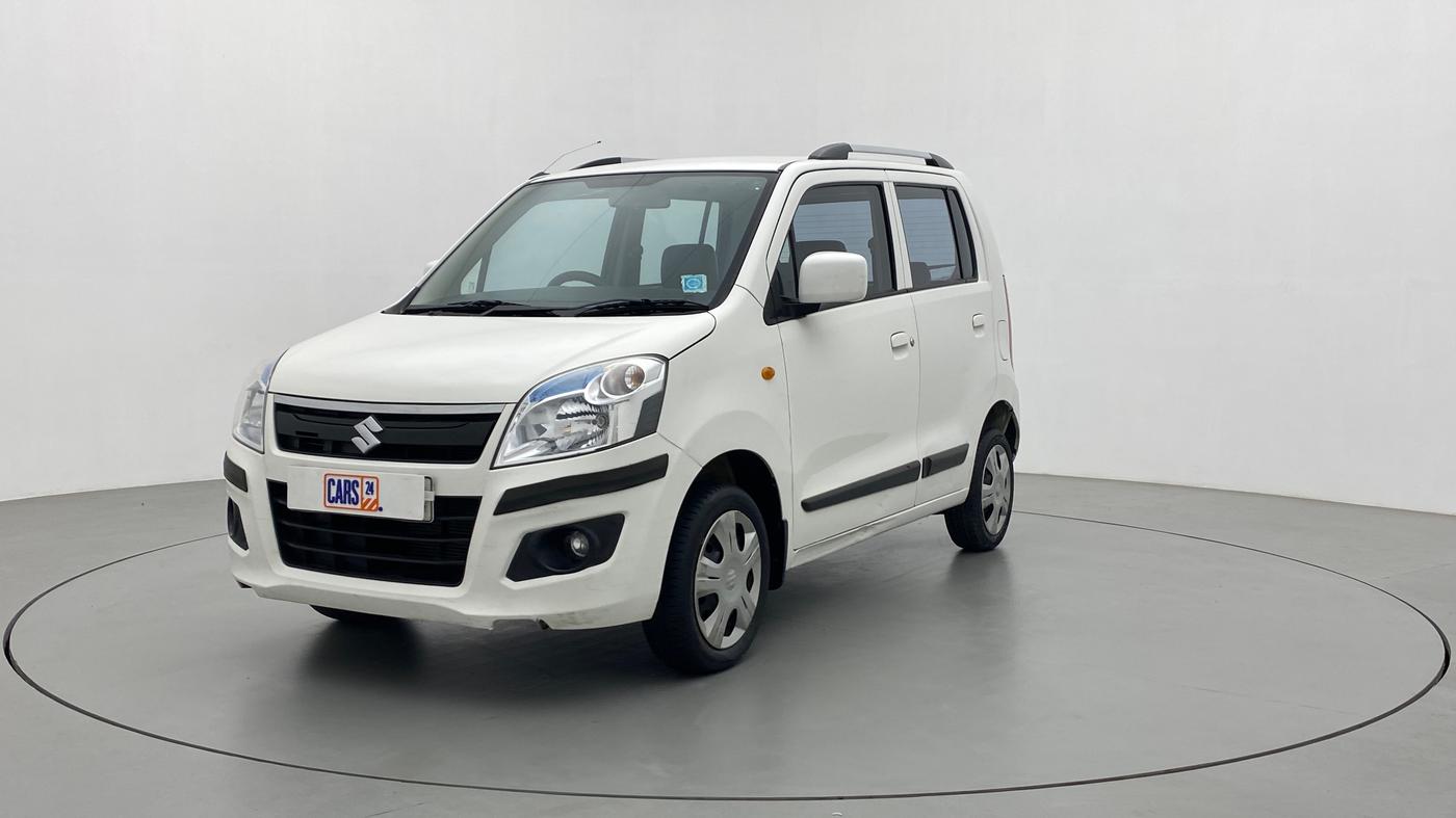 2018 Maruti Wagon R 1.0 VXI AMT, Petrol, Automatic, 39,068 km, Left Front Diagonal
