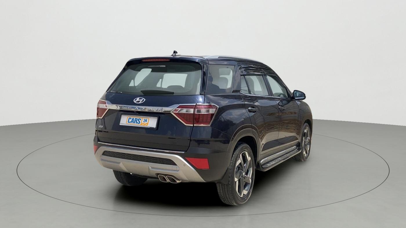 2022 Hyundai ALCAZAR PLATINUM 2.0 MT 7STR, Petrol, Manual, 8,074 km, Right Back Diagonal