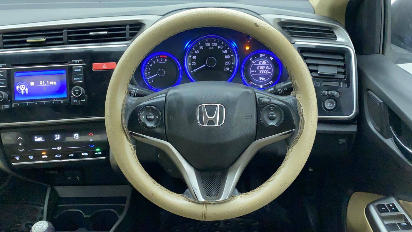 2014 Honda City 1.5L I-VTEC V MT, Petrol, Manual, 78,218 km, Steering Wheel Close Up