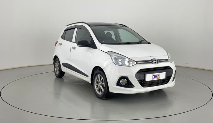 2016 Hyundai Grand i10 ASTA (O) 1.2 KAPPA VTVT, Petrol, Manual, 32,594 km, Right Front Diagonal