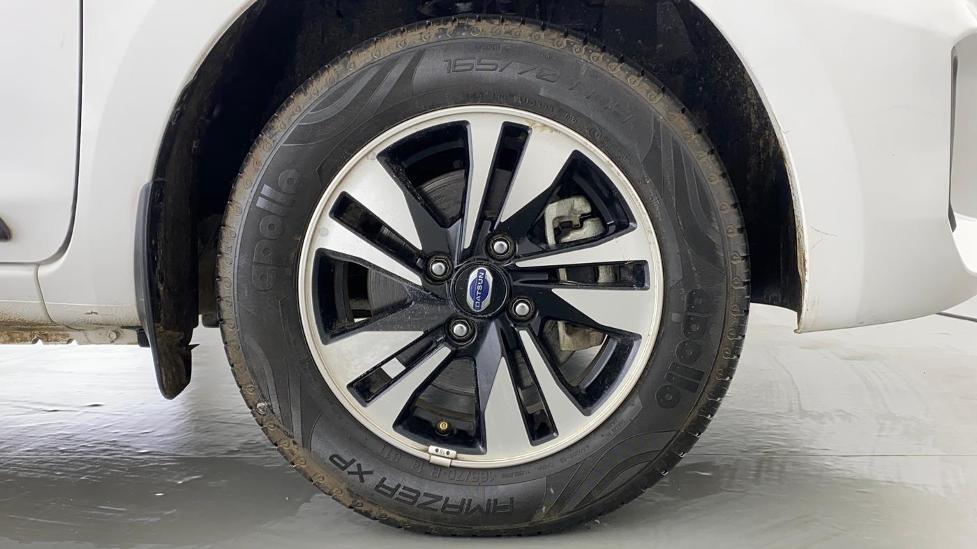 2021 Datsun Go Plus T(O), Petrol, Manual, 10,742 km, Right Front Wheel