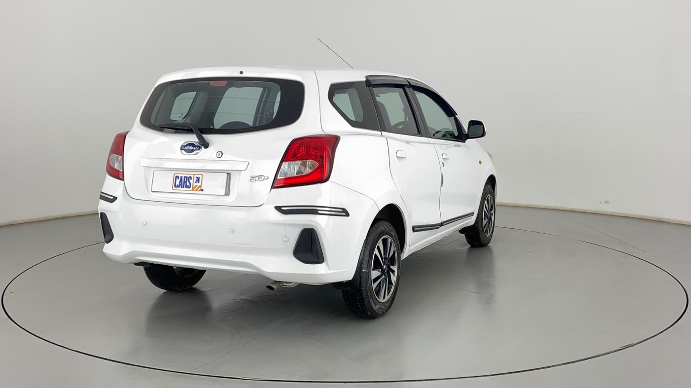 2021 Datsun Go Plus T(O), Petrol, Manual, 10,742 km, Right Back Diagonal