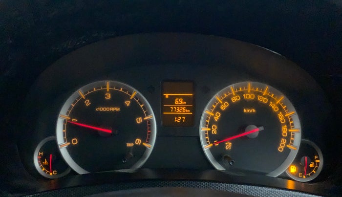 2013 Maruti Swift VDI, Diesel, Manual, 77,326 km, Odometer Image