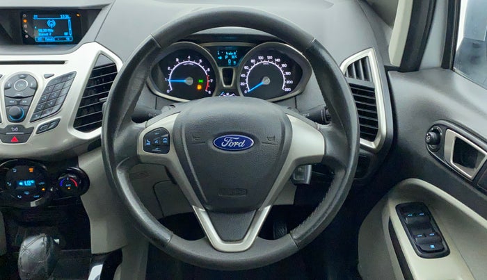 2014 Ford Ecosport TITANIUM 1.5L PETROL AT, Petrol, Automatic, 59,050 km, Steering Wheel Close Up