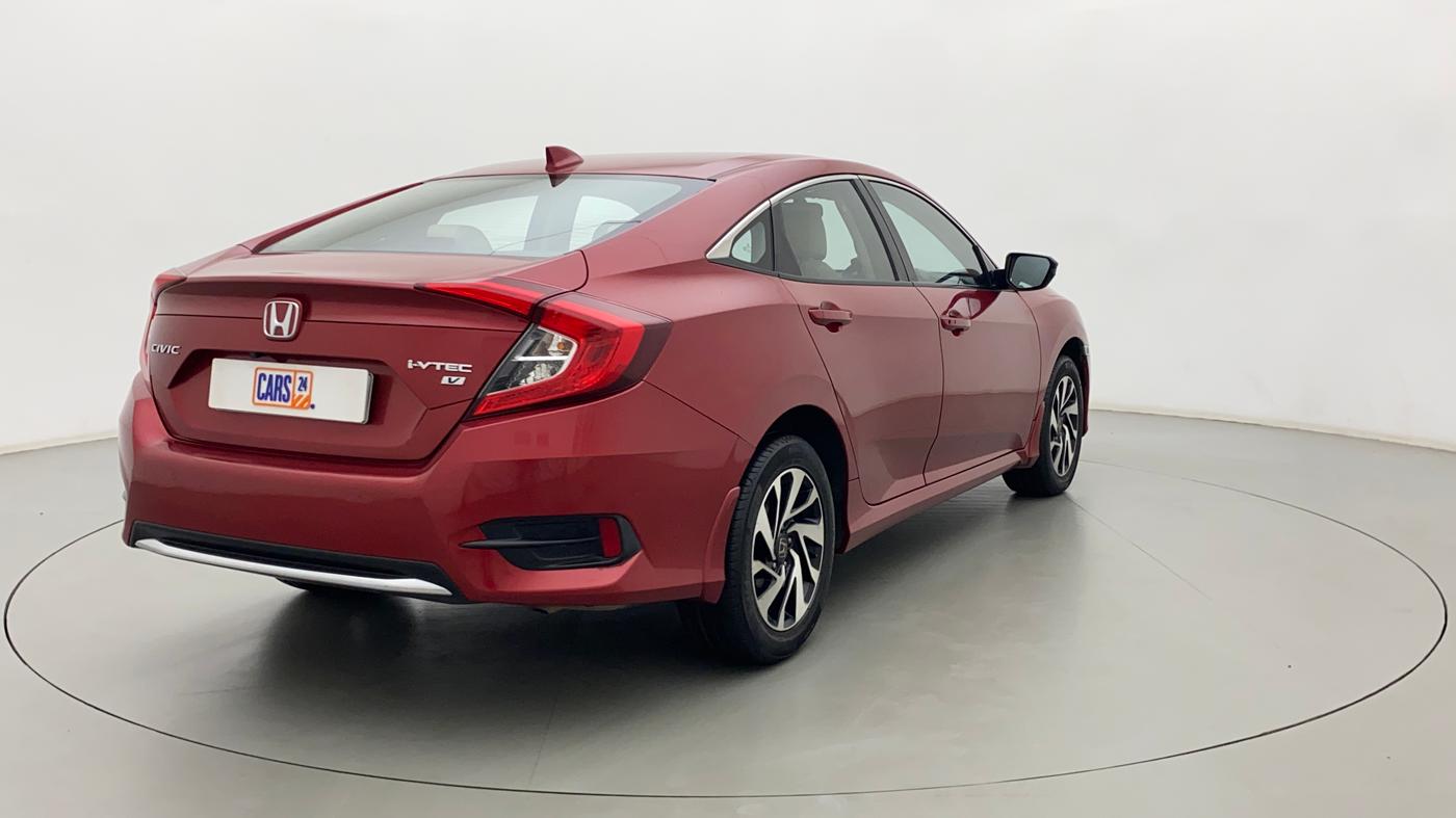 2019 Honda Civic 1.8L I-VTEC V CVT, Petrol, Automatic, 22,626 km, Right Back Diagonal