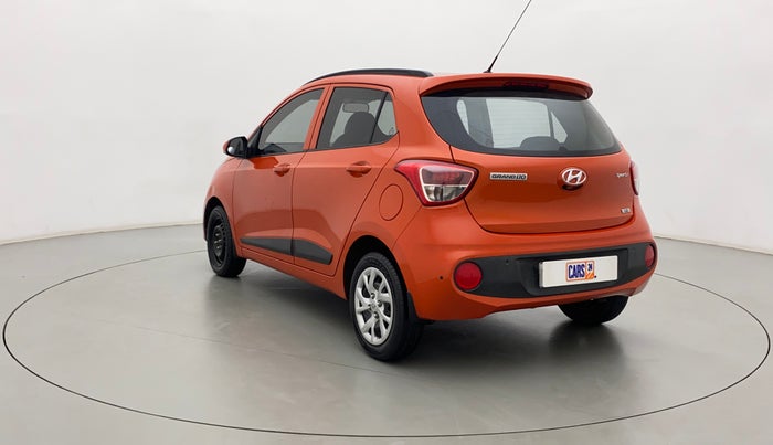 2018 Hyundai Grand i10 SPORTZ (O) 1.2 KAPPA VTVT, Petrol, Manual, 21,626 km, Left Back Diagonal