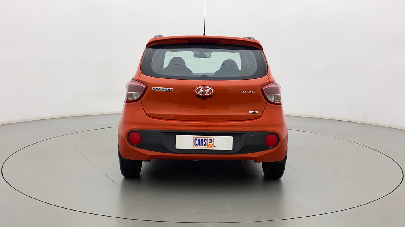 2018 Hyundai Grand i10 SPORTZ (O) 1.2 KAPPA VTVT, Petrol, Manual, 21,626 km, Back/Rear