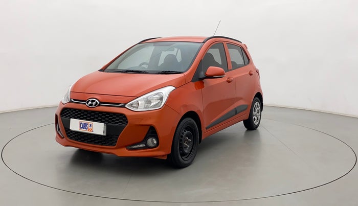 2018 Hyundai Grand i10 SPORTZ (O) 1.2 KAPPA VTVT, Petrol, Manual, 21,626 km, Left Front Diagonal