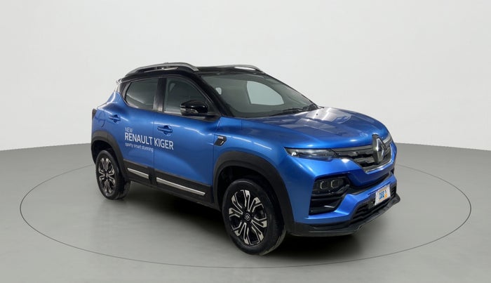 2023 Renault Kiger RXZ TURBO MT DUAL TONE, Petrol, Manual, 26,254 km, Right Front Diagonal