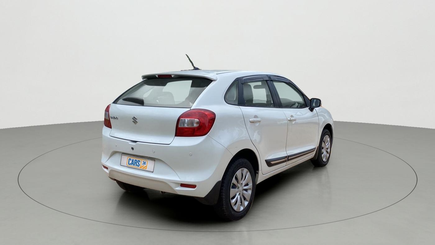 2016 Maruti Baleno DELTA PETROL 1.2, Petrol, Manual, 50,706 km, Right Back Diagonal