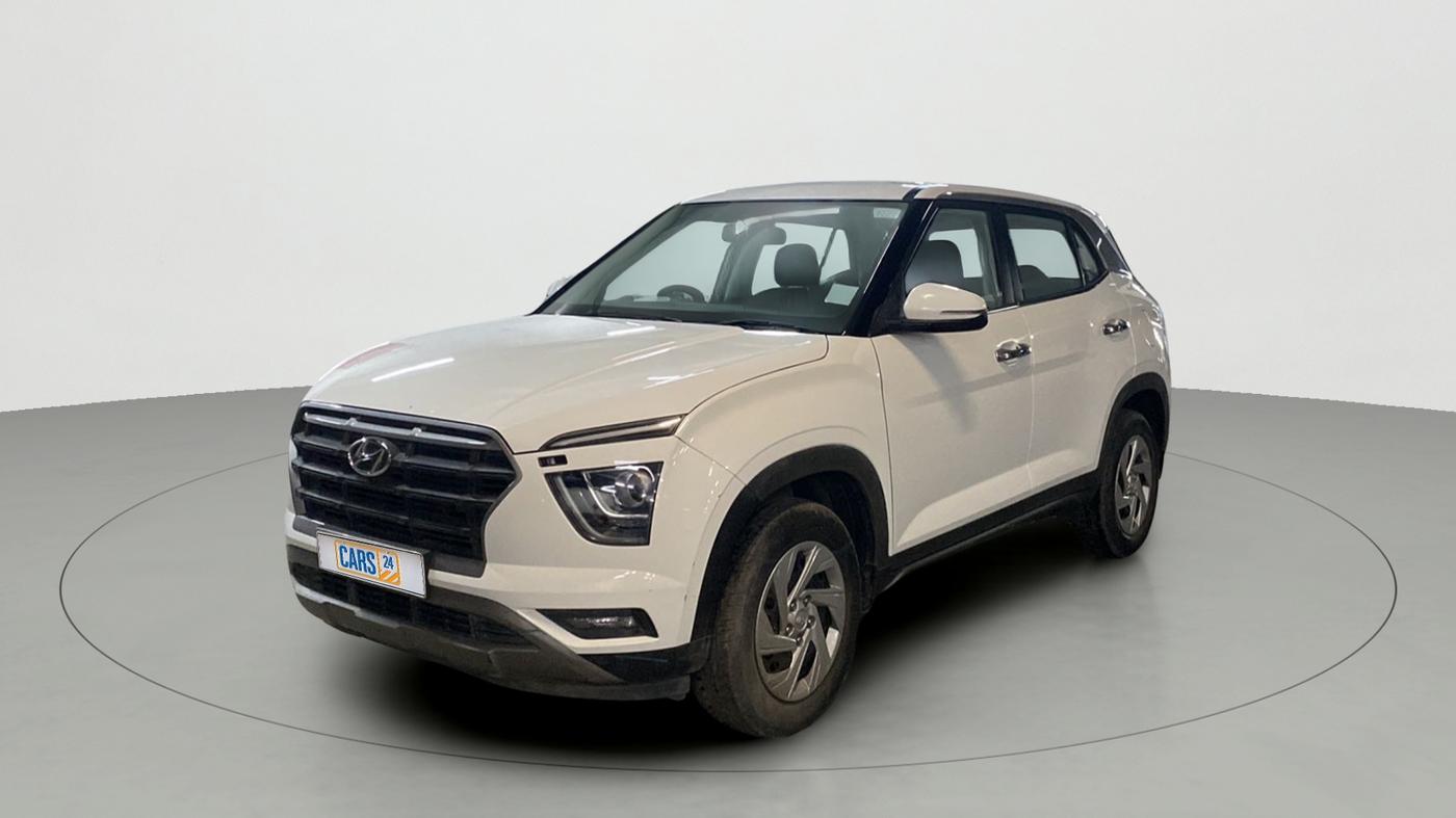 2020 Hyundai Creta EX 1.5 PETROL, Petrol, Manual, 33,827 km, Left Front Diagonal