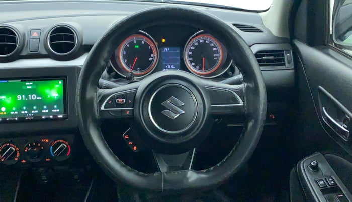 2020 Maruti Swift VXI, Petrol, Manual, 47,513 km, Steering Wheel Close Up