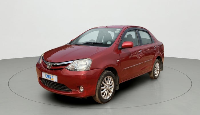 2012 Toyota Etios V, Petrol, Manual, 60,025 km, Left Front Diagonal