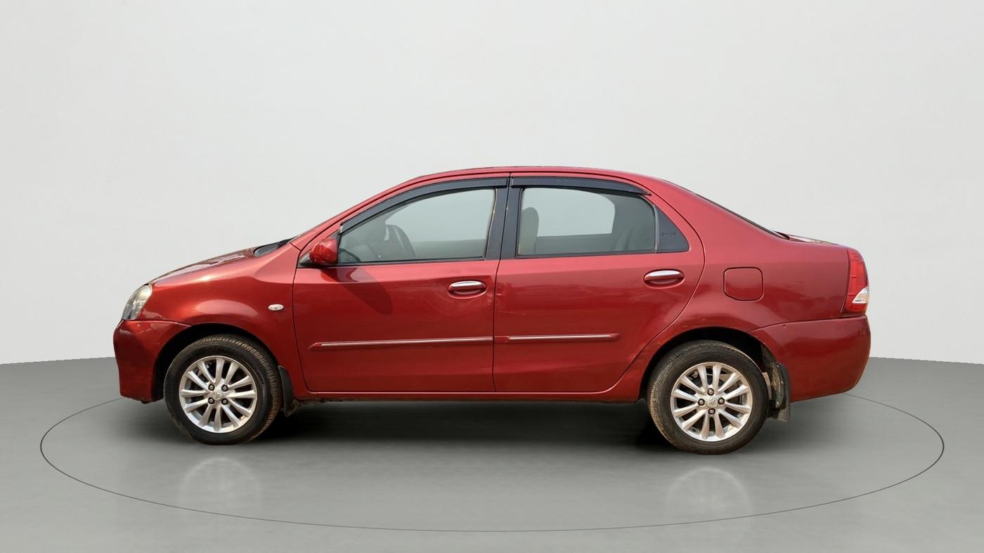 2012 Toyota Etios V, Petrol, Manual, 60,025 km, Left Side